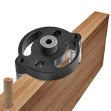 Maxbell Vertical Self Centering Dowel 6/8/10mm for Craft Woodworking Carpenters Black