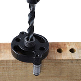 Maxbell Vertical Self Centering Dowel 6/8/10mm for Craft Woodworking Carpenters Black