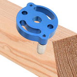 Maxbell Vertical Self Centering Dowel 6/8/10mm for Craft Woodworking Carpenters Blue