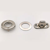Maxbell 10x Smooth Rotary Lock Buckle Decorative Alloy for Luggage Craft Boxes