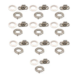 Maxbell 10x Smooth Rotary Lock Buckle Decorative Alloy for Luggage Craft Boxes