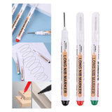 Maxbell 3x 20mm Long Head Markers Waterproof Permanent Writing Tool Marking Pen