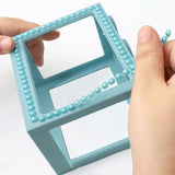 Maxbell DIY Aquarium for Kids Micro Blocks Art Craft Kit Desktop Decoration Ornament Mermaid