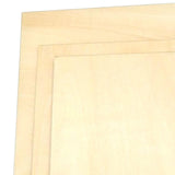 Maxbell 12x Wood Canvas Boards Unfinished Basswood Panel Kit for Painting Drawing