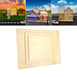 Maxbell 12x Wood Canvas Boards Unfinished Basswood Panel Kit for Painting Drawing