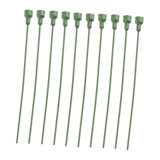 Maxbell 10Pcs Flower Stems Arrangement DIY Craft Branch for Wedding Party Decor green