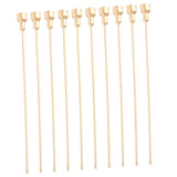 Maxbell 10Pcs Flower Stems Arrangement DIY Craft Branch for Wedding Party Decor Aureate