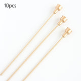 Maxbell 10Pcs Flower Stems Arrangement DIY Craft Branch for Wedding Party Decor Aureate