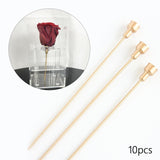 Maxbell 10Pcs Flower Stems Arrangement DIY Craft Branch for Wedding Party Decor Aureate