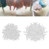 Maxbell 100Pcs Flowers Fixed Tube Wedding Arrangement Micro Landscape Supplies S