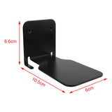 Maxbell Invisible Floating Bookshelf Metal Shelves Holder for Library Entryway