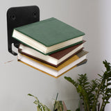 Maxbell Invisible Floating Bookshelf Metal Shelves Holder for Library Entryway