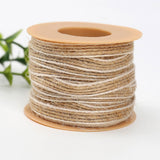 Maxbell 10M Jute Rope Decor Handmade Packing Cords Hemp Wrap Gift Artwork 5mm DIY
