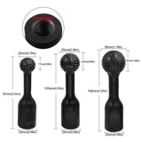 Maxbell 3 Pieces Sphere Rotary Burr Rotary Grinding Head for Polishing Grinding