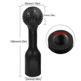 Maxbell 3 Pieces Sphere Rotary Burr Rotary Grinding Head for Polishing Grinding