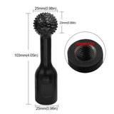 Maxbell 3 Pieces Sphere Rotary Burr Rotary Grinding Head for Polishing Grinding