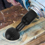 Maxbell 3 Pieces Sphere Rotary Burr Rotary Grinding Head for Polishing Grinding