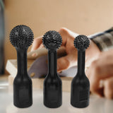 Maxbell 3 Pieces Sphere Rotary Burr Rotary Grinding Head for Polishing Grinding