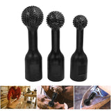 Maxbell 3 Pieces Sphere Rotary Burr Rotary Grinding Head for Polishing Grinding