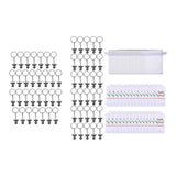 Maxbell 30x Angel Keychain Angel Pendant Key Holder for Christening Gift 30Pieces Keychains