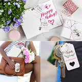 Maxbell 30x Angel Keychain Angel Pendant Key Holder for Christening Gift 30Pieces Keychains