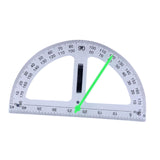 Maxbell Math Geometry Ruler Teaching Aids Schooling Tool for Home School Drawing Protractor