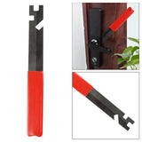 Maxbell Fingerprint Lock Panel Tool Door Handle Panel Auxiliary Tool Steel Sheet