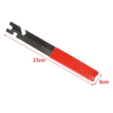 Maxbell Fingerprint Lock Panel Tool Door Handle Panel Auxiliary Tool Steel Sheet