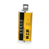 Maxbell Welding Glue Cold Weld Repair Metal Repair Agent for Cold Weld Casting 50ml Grey