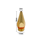 Maxbell Durable Hot Glue Machine Nozzle Supplies Household for Electric Heat Tools 2mmx34mm