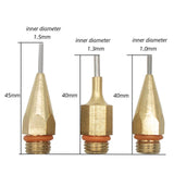 Maxbell 3x Hot Melt Glue Tool Nozzle Small Aperture Needle Melting Glue Tool Use
