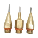 Maxbell 3x Hot Melt Glue Tool Nozzle Small Aperture Needle Melting Glue Tool Use