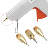 Maxbell 3x Hot Melt Glue Tool Nozzle Small Aperture Needle Melting Glue Tool Use