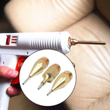 Maxbell 3x Hot Melt Glue Tool Nozzle Small Aperture Needle Melting Glue Tool Use