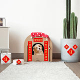 Maxbell Pet House Couplets Chinese Character Paper Chunlian for Chinese New Year For Dog 2