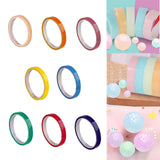 Maxbell Funny Sticky Ball Rolling Tape Crafts Decorative for Adult Kids Children Light Yellow