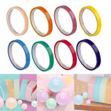 Maxbell Funny Sticky Ball Rolling Tape Crafts Decorative for Adult Kids Children Light Yellow