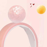 Maxbell Funny Sticky Ball Rolling Tape Crafts Decorative for Adult Kids Children Light Yellow