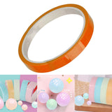 Maxbell Funny Sticky Ball Rolling Tape Crafts Decorative for Adult Kids Children Orange