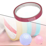 Maxbell Funny Sticky Ball Rolling Tape Crafts Decorative for Adult Kids Children Pink