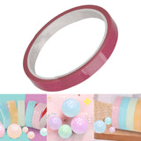 Maxbell Funny Sticky Ball Rolling Tape Crafts Decorative for Adult Kids Children Pink