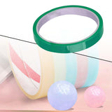 Maxbell Funny Sticky Ball Rolling Tape Crafts Decorative for Adult Kids Children Green