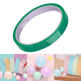 Maxbell Funny Sticky Ball Rolling Tape Crafts Decorative for Adult Kids Children Green