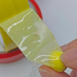 Maxbell Sticky Ball Rolling Tape Accessories Crafts Ornament for Relaxing Kids Yellow