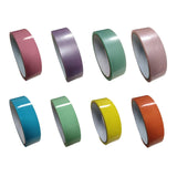 Maxbell Funny Sticky Ball Rolling Tape Relaxing Crafts 8 Meter Artist Decoration Blue