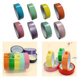 Maxbell Funny Sticky Ball Rolling Tape Relaxing Crafts 8 Meter Artist Decoration Blue