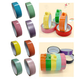 Maxbell Funny Sticky Ball Rolling Tape Relaxing Crafts 8 Meter Artist Decoration Blue