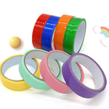 Maxbell Funny Sticky Ball Rolling Tape Relaxing Crafts 8 Meter Artist Decoration Yellow