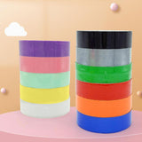 Maxbell Funny Sticky Ball Rolling Tape Relaxing Crafts 8 Meter Artist Decoration Red