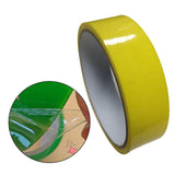 Maxbell Funny Sticky Ball Tapes Supplies Handmade Crafts 10M for Relaxing Party Art Yellow